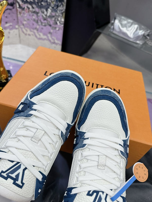 ルイヴィトン靴角部分ディテール